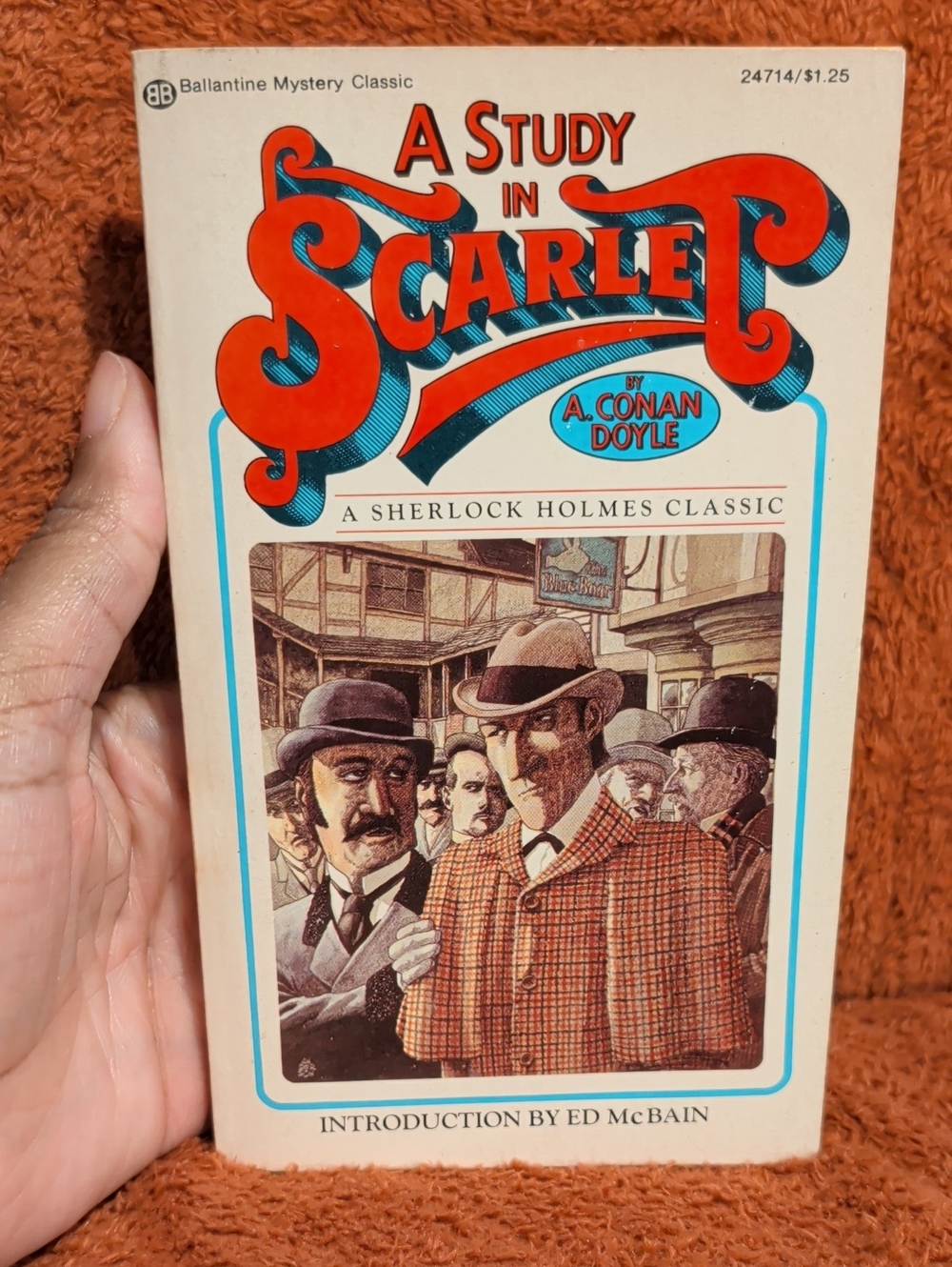 A Study in Scarlet by A. Conan Doyle - Classic Mystery Paperback